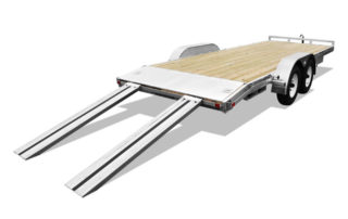 Open Car Hauler Ramp Loader