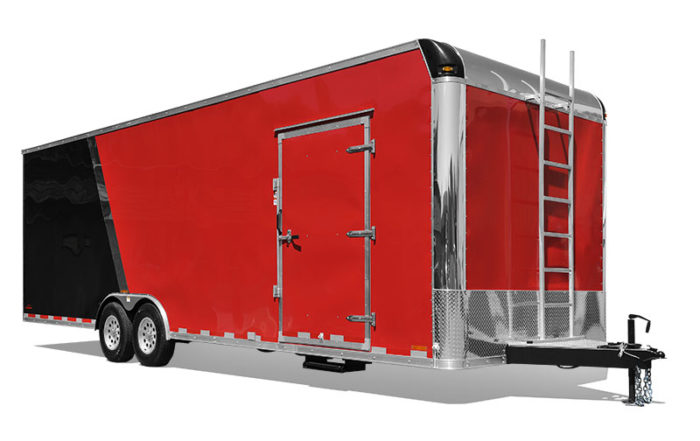 Steel Flat Top Race Trailer